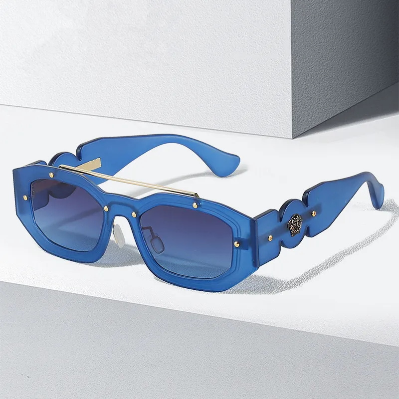 

New Fashion Brand Designer Rectangulares Gradiente Sunglasses Men/Woman Luxury Trend Vintage Mirror Sun Glasses UV400
