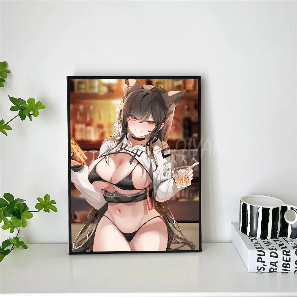 Anime Game Azur Lane Atago Poster Paper Print Home Living Room Bedroom Entrance Bar Restaurant Cafe Art Painting Decoration