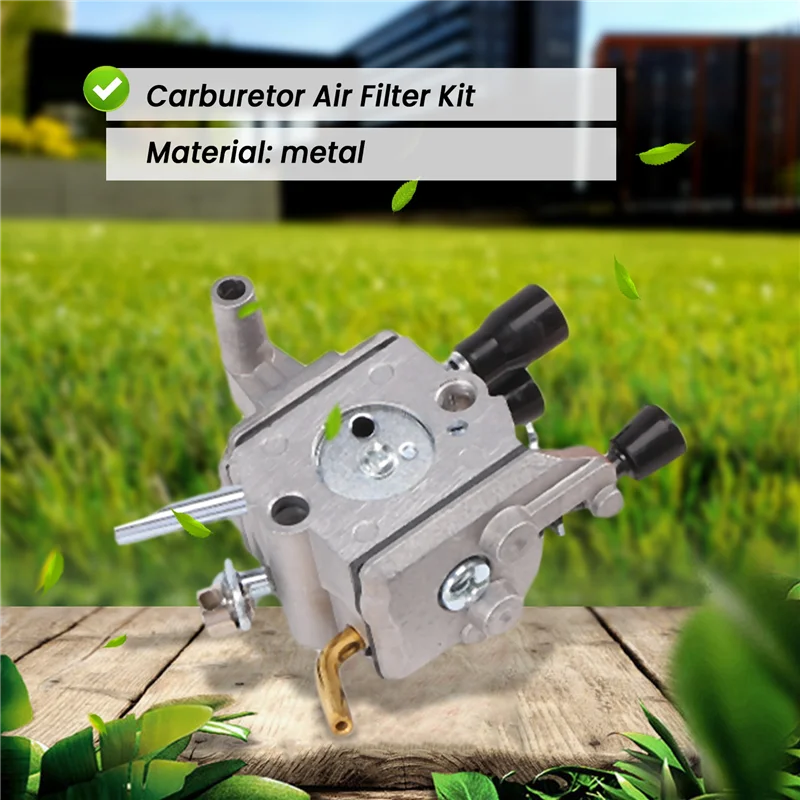 Carburetor Air Filter Kit For Stihl FS120 FS200 FS250 FS300 FS350 FR350 FR450 FR480 Replace 4134 120 0653 4134 120 0603-Y79A - view 4