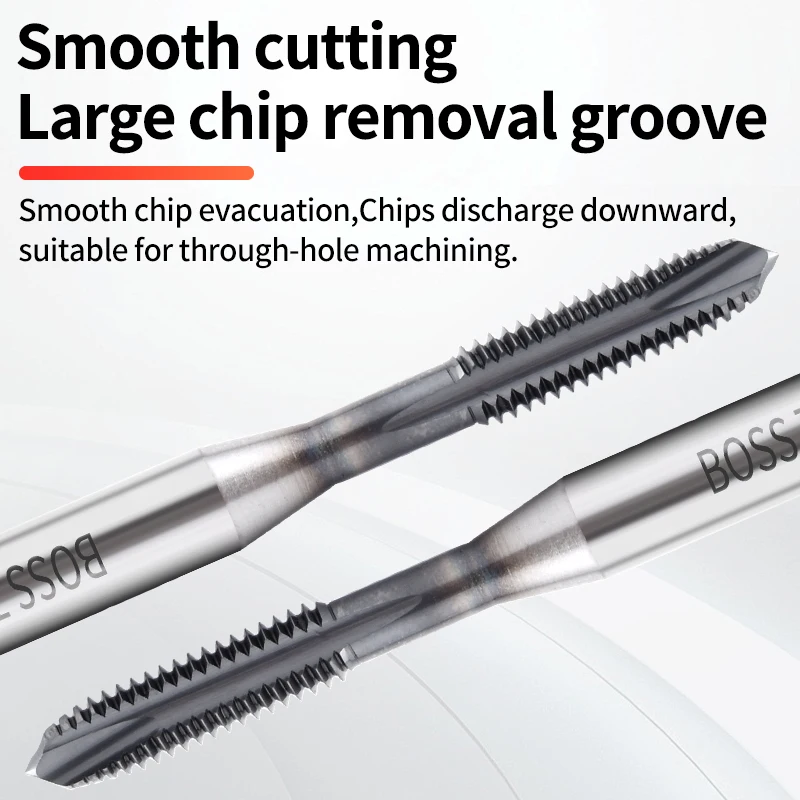 

Метчик HSSE-PM JIS, удлиненный, спиральный, с острым концом, 80L 100L, M2 M3 M4 M5 M6 M8-M12, для нарезания резьбы на машинных винтах из нержавеющей стали