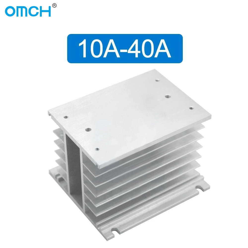 H-110 Solid State Relay SSR Trifasic Heat Radiator Heat Sink With Dissipating Fans