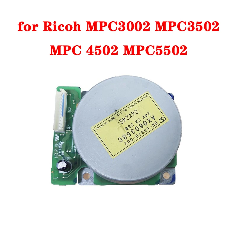 90% Nowy silnik bębna wywoływania AX060368C do Ricoh MPC3002 3502 4502 5502 3501 4501 SC396
