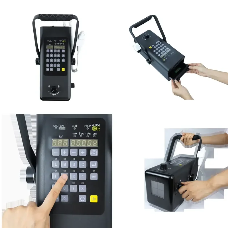 1.8KW 90KV Electric Battery-Powered Ultrahigh Frequency Super Portable X-ray Machine CE Certified
