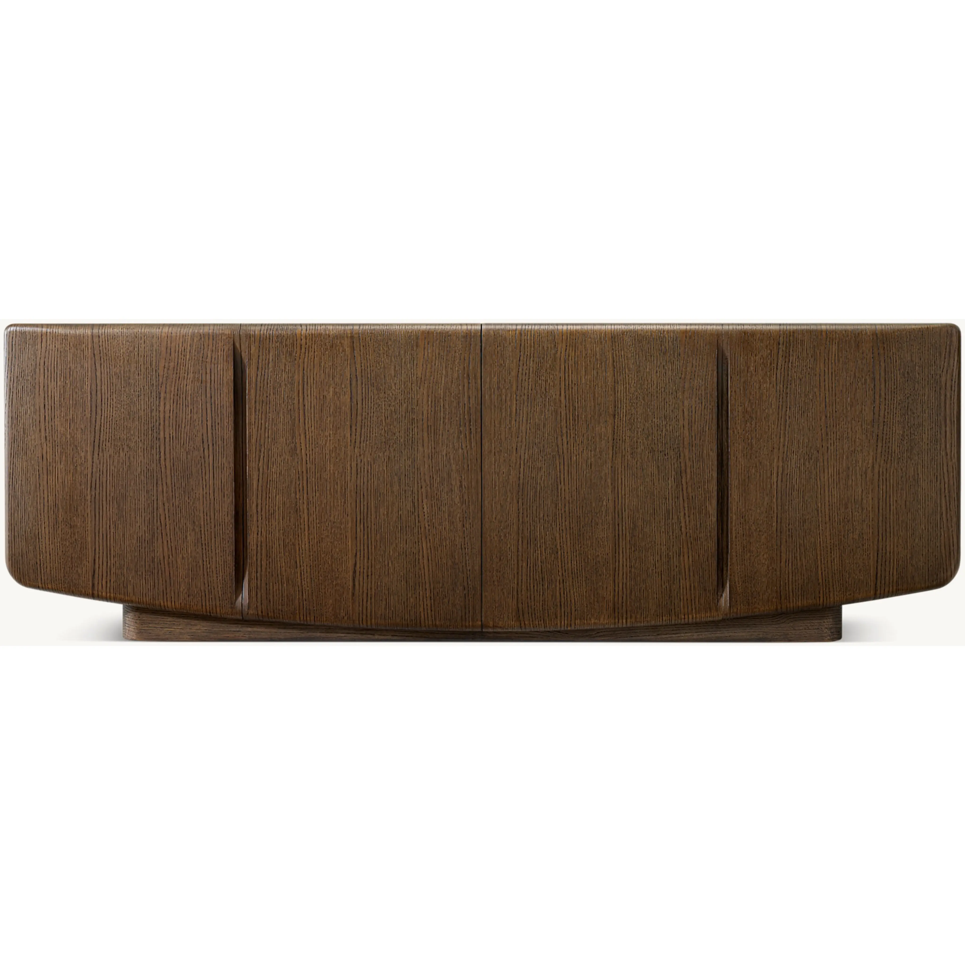 Four-door media console TV cabinet coffee table combination Italian six-door living room floor cabinet audio-visual cabinet