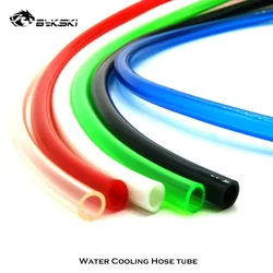 Bykski-Tubo de manguera de PVC para refrigeración por agua, tubo suave de 10x13mm, 10x16mm, blanco/transparente/rojo/negro/azul Multicolor 1M