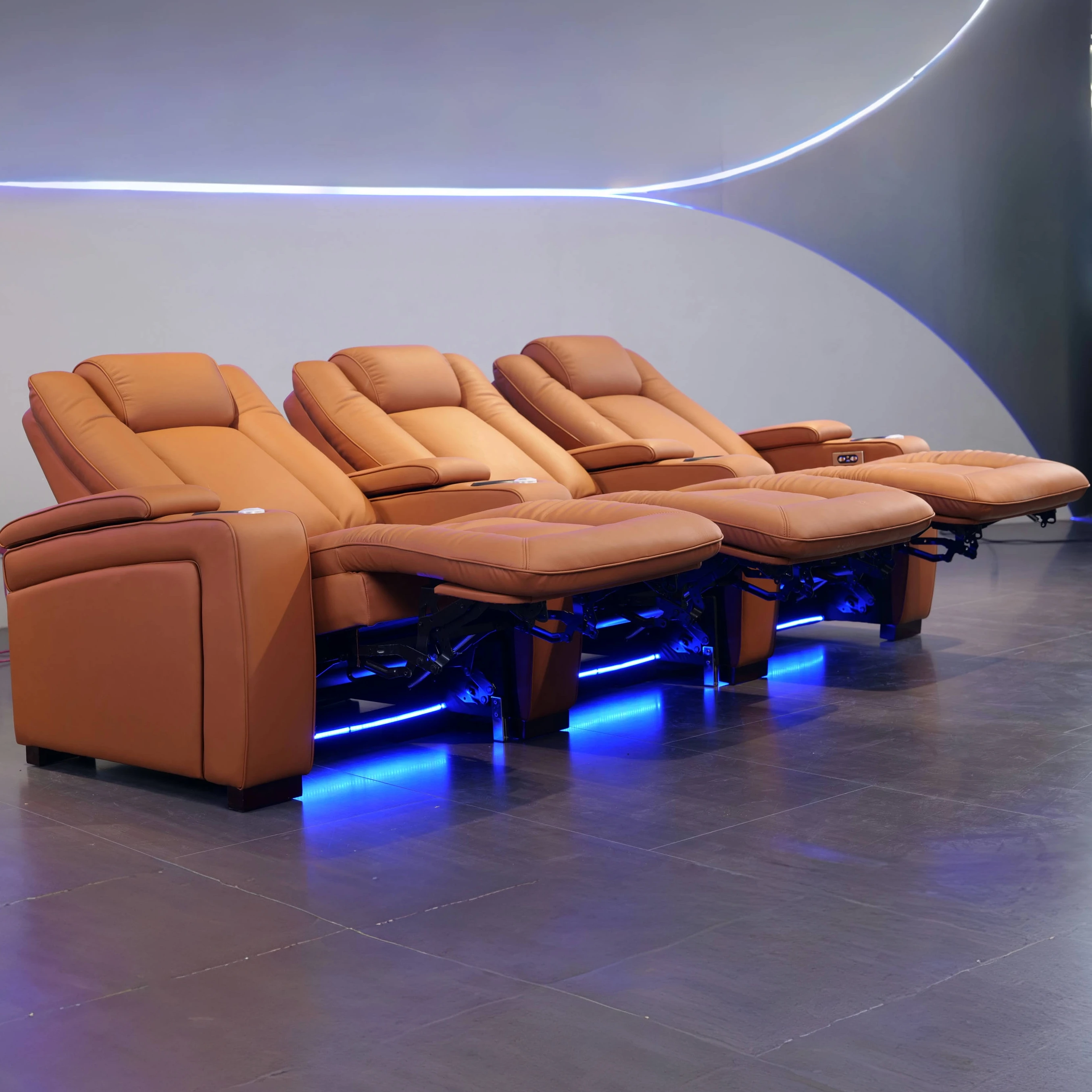 Modern New Style Electric Power Adjustable Cinema Sofa Recliner Sofa For Home Luxury Home Theater Sofa Furniture