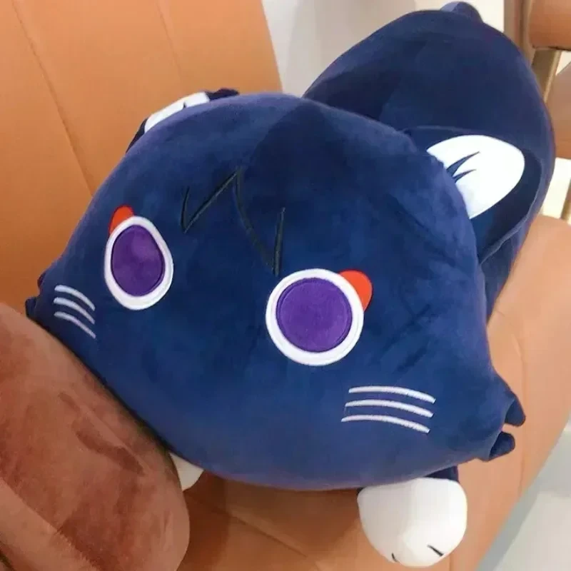 60/100cm Kawaii Genshin Impact Wanderer peluche Scaramouche Plushie Dolls Decor cuscino cuscino Anime Figure Soft farcito Anim