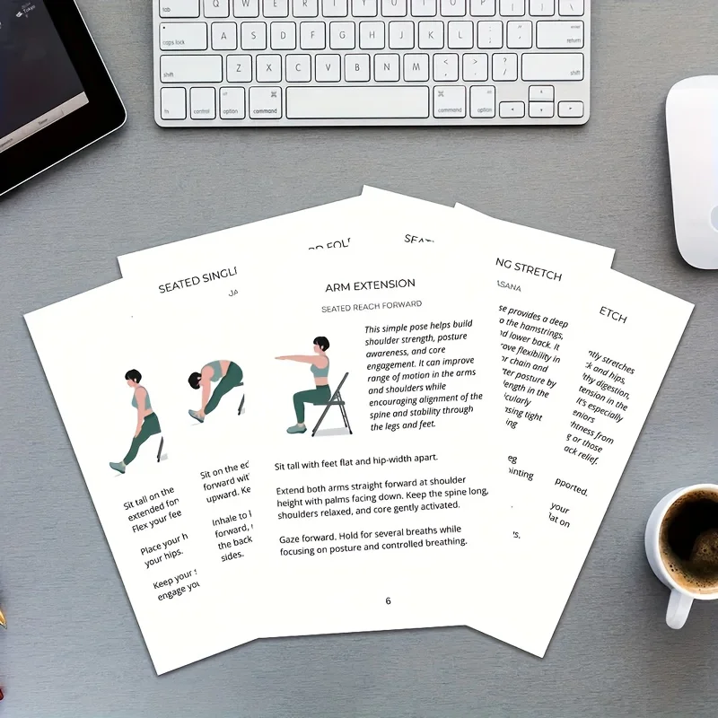 Chair Yoga Guide for Seniors Over 60, 30-Day Winter Exercise Challenge Book, Complete Guide with Easy Workouts for Strength