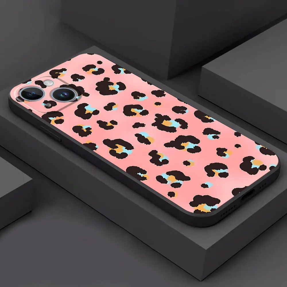 Phone Case for Motorola Moto One Fusion Plus Edge 30 Neo Edge 20 Pro Edge 40 Pro G9 Plus G200 5G creative leopard print Cover