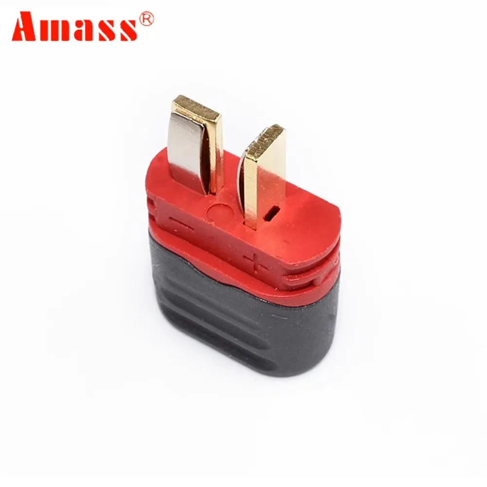 5 Paar Amass T Plug Deans Connector mit Mantelgehäuse für RC Lipo Batterie – Detail 7