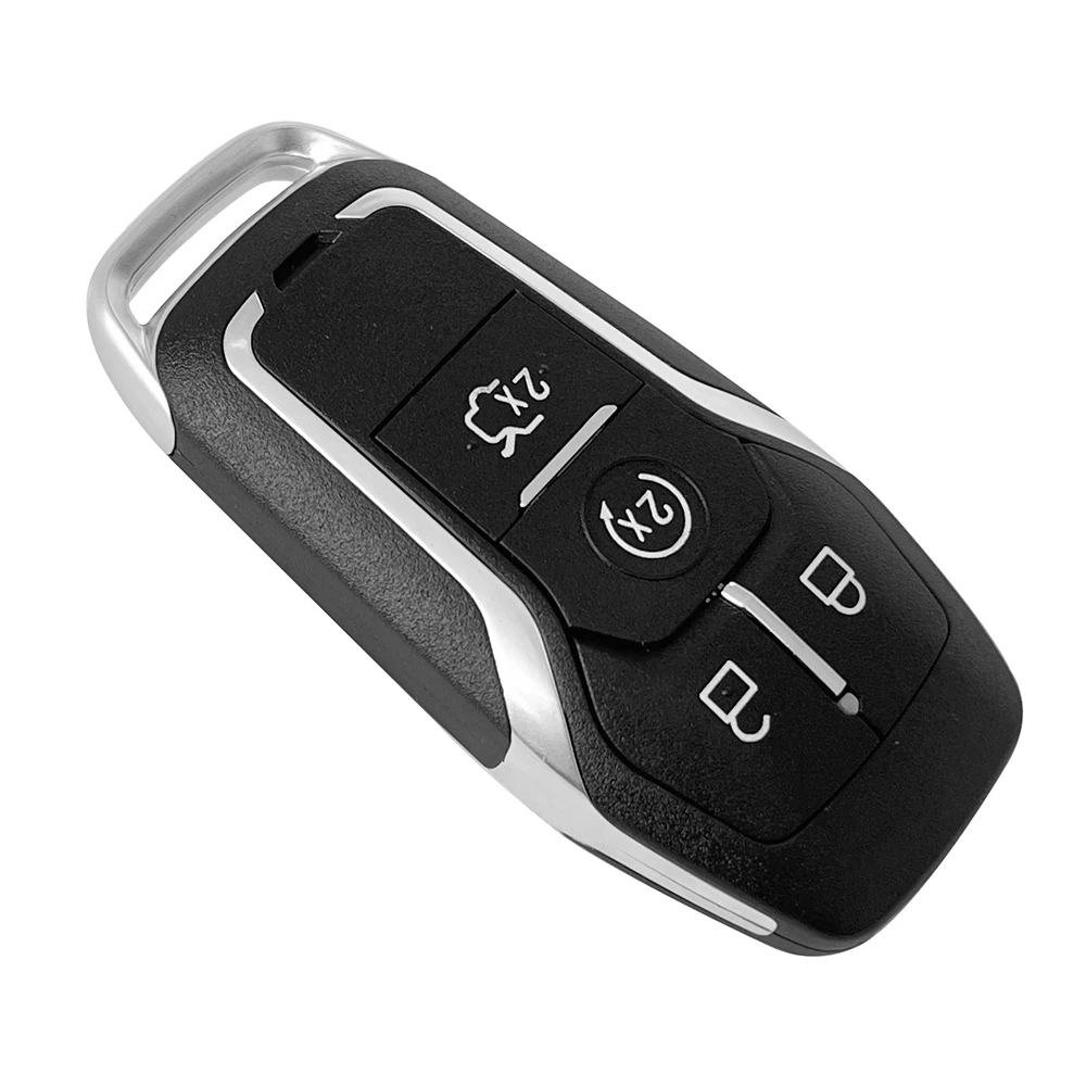 XNRKEY 315/433/868Mhz ID49 Smart 4 Button Remote Key for Ford Mondeo Explorer Mustang Focus Fusion FCC:M3N-A2C31243300