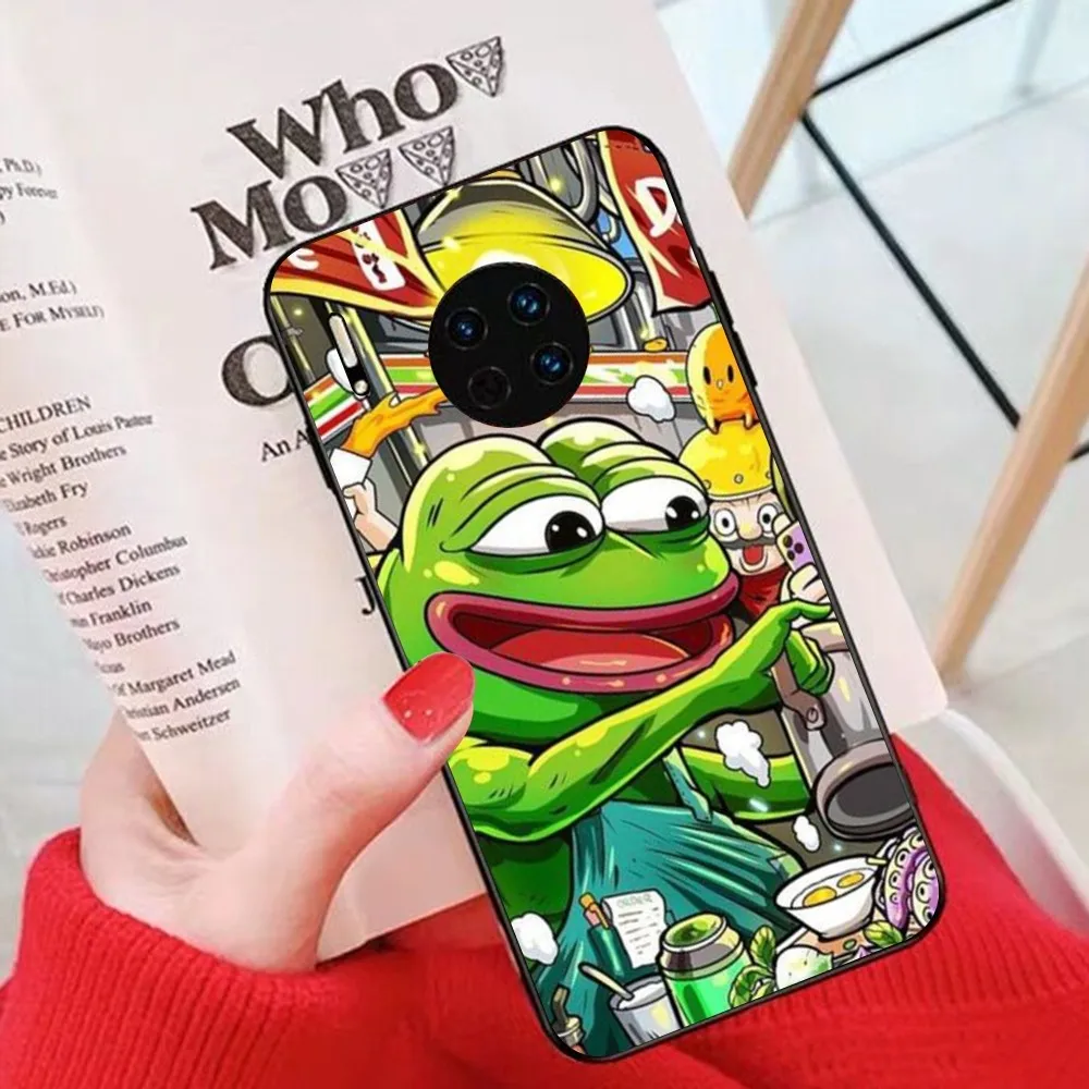 Sad Frog P-Pepe Phone Case For Huawei Mate 10 20 30 40 50 Lite Pro Nova 3 3i 5 6 SE 7 Pro 7SE