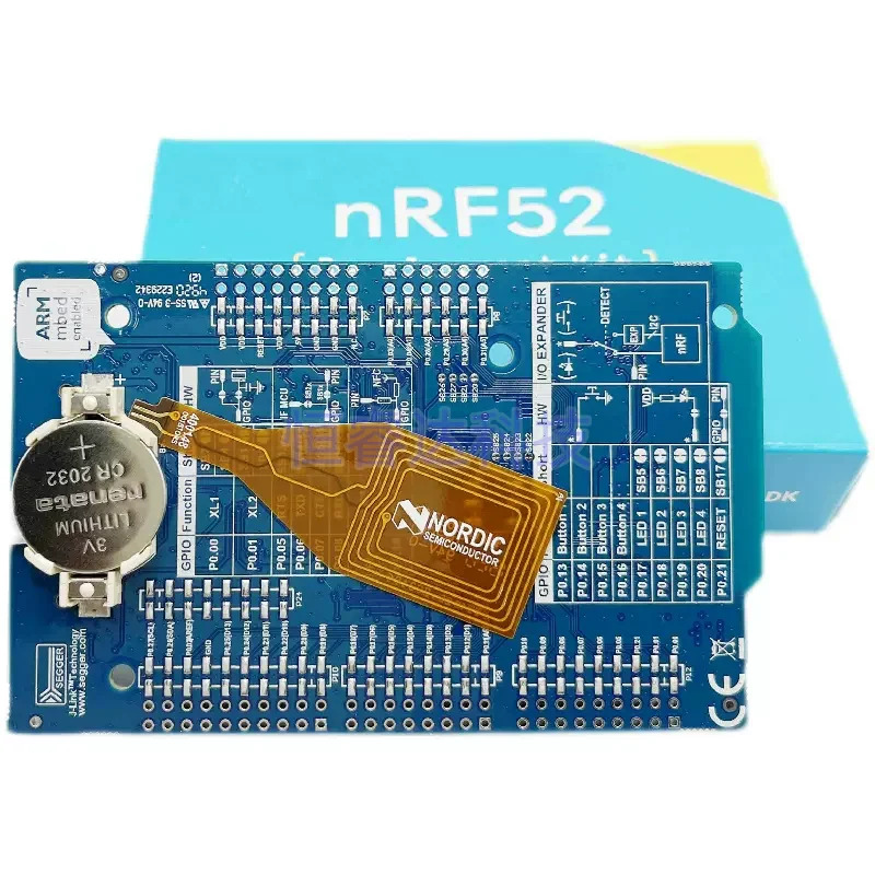 1 pcs NRF52-DK Bluetooth / 802.15.1 Development Tools NRF52 Dev Kit for nRF52832 SoC NRF52 DK