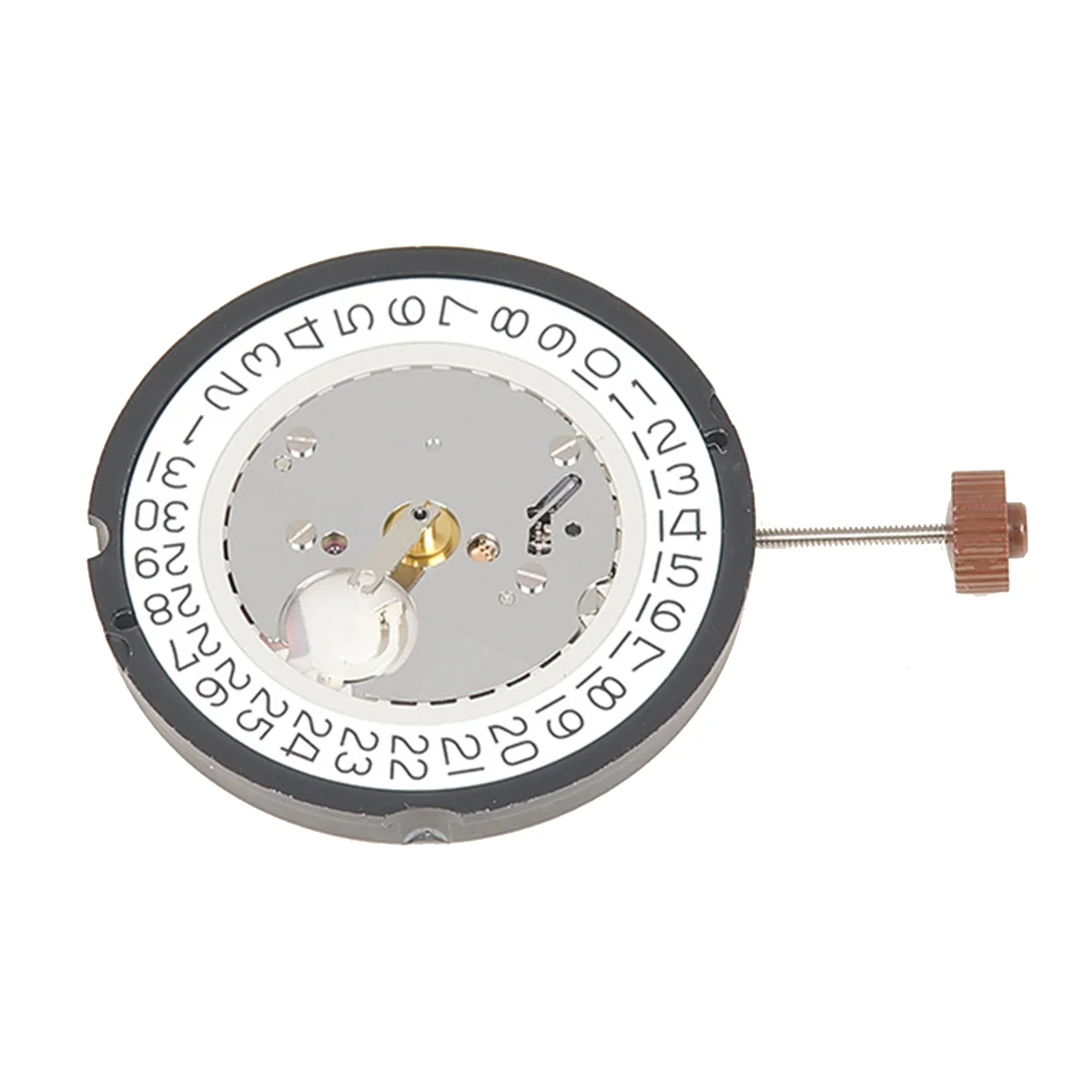 515 Movement Replacement Quartz Watch Movement Chronograph Watch Parts for 515 Movement(Crown At 3)