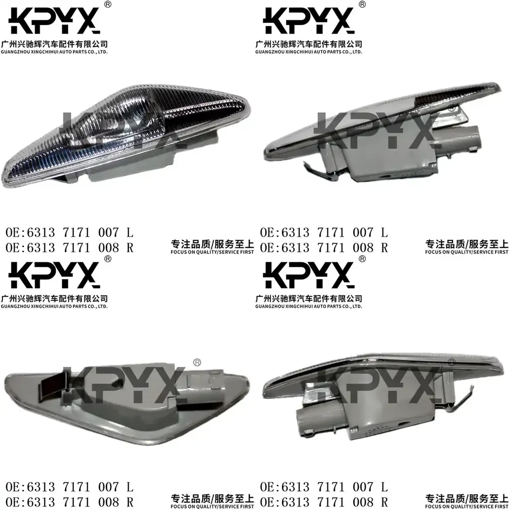 

For BMW F25 E70 F26 X3 X4 Fog Light Assembly Side Marker Lamp Turn Signal Light Compatible Replacement Automotive Exterior