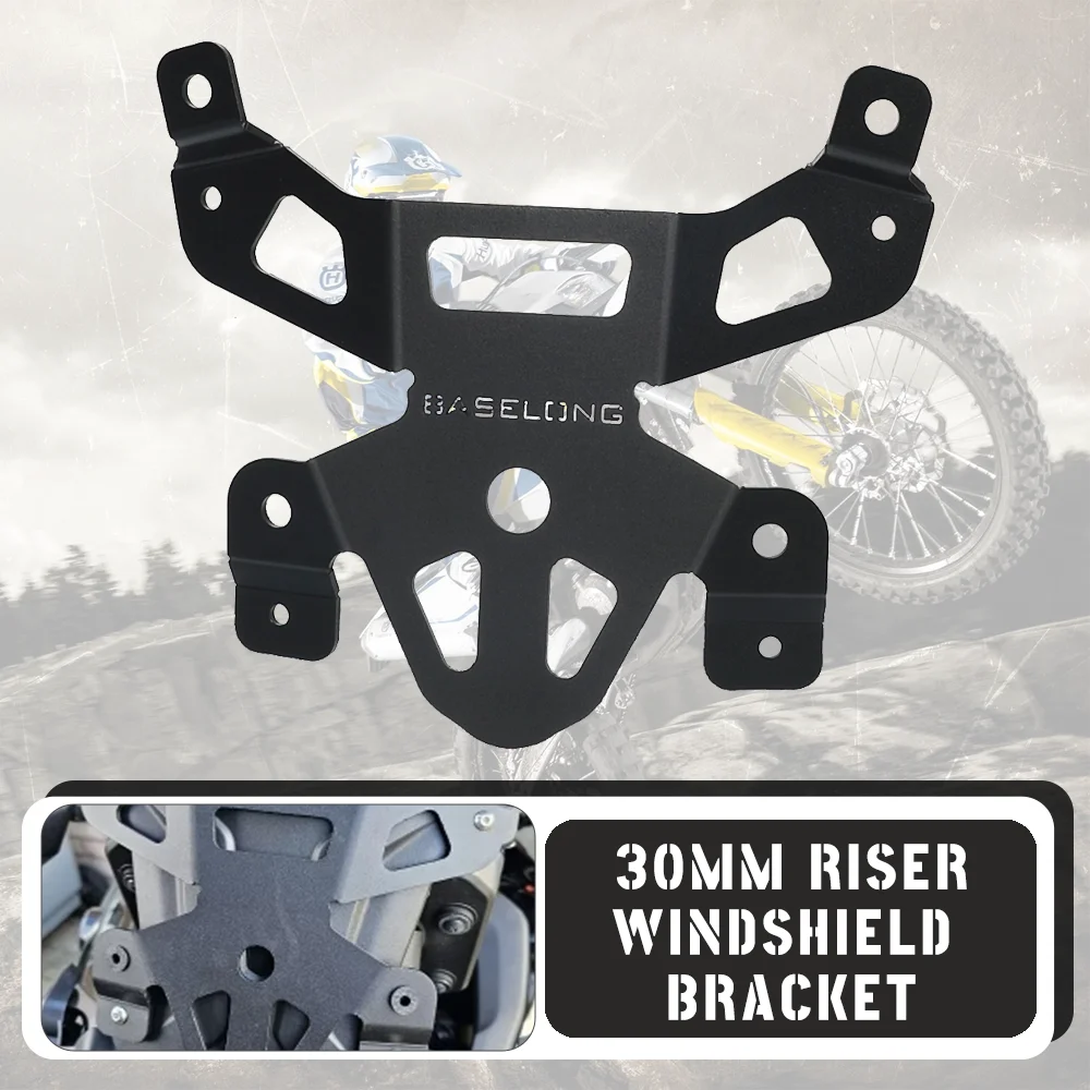 For Yamaha Tracer 900 GT / Tracer 9 GT TRACER900 TRACER9 GT 2018-2020 2021 2022 2023 Motorcycle 30mm Riser Windshield Bracket