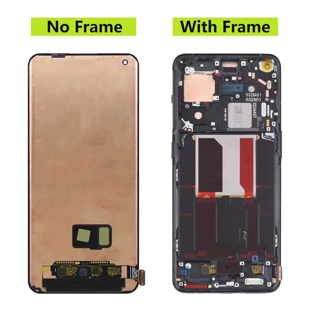 Screen For OnePlus 10 Pro 1+10Pro LCD NE2210 NE2211 NE2213 NE2215 NE2217 LCD Display Touch Screen Digitizer Assembly Replacement