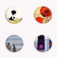 Lamp Band Album Gensou, For Lovers ,Dream Yume Button Pin Cartoon Creative Brooch Music Lover Badge Bag Coat Decor Friends Gifts