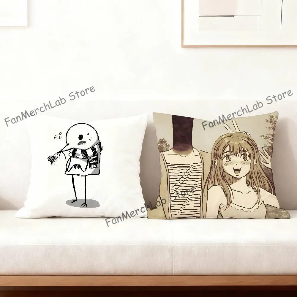 G-Goodnight Anime P-Punpun Pillow Case Ultra Soft Skin Friendly Fabric Cloud Like Comfort & Concealed Zipper
