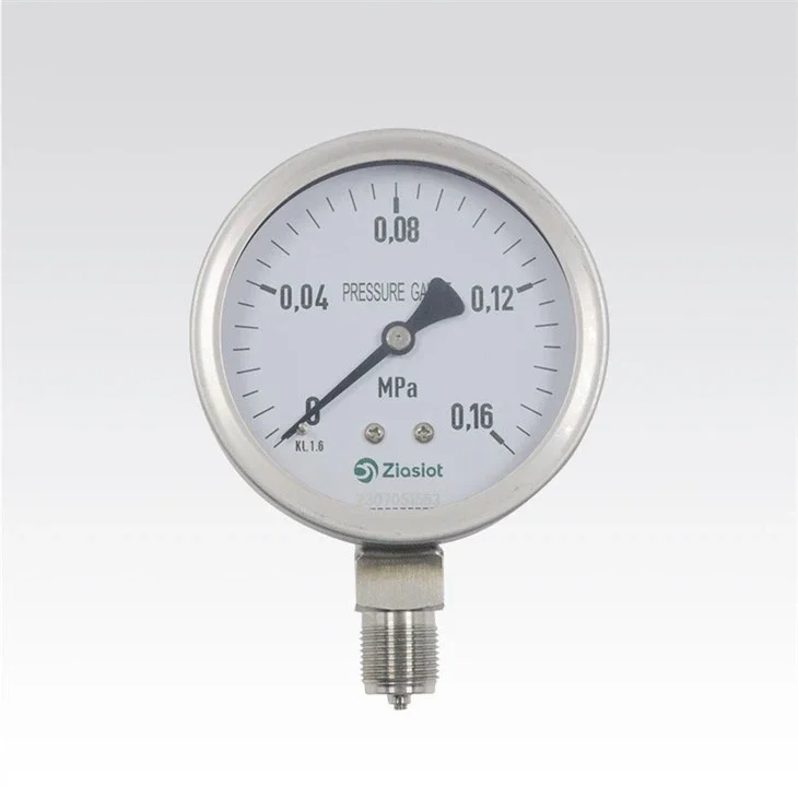 

PG110S 0 50 Mbar 200mm 300psi Pressure Gauge 0-100 Kg Air Conditioner Digital Dual Needle Hydraulic Pressure Gauge 10 To 1000psi