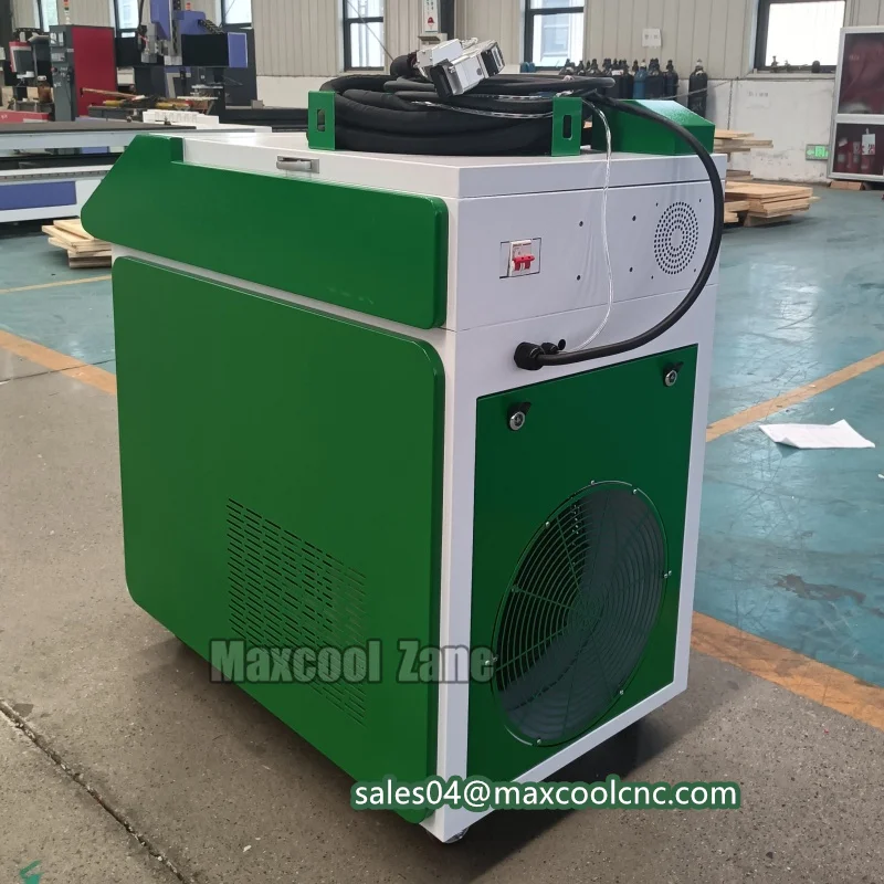 Rust Removing Laser Cleaning Machine For Auto Parts Portable Laser Cleaner Oil Removing Rusty Metal Surface Remover