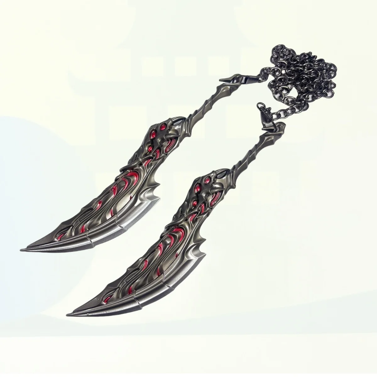 7.1 polegada valorant chama metal katana espada japonês katana sabre original samurai sabre ninja faca cosplay acessórios prop brinquedo