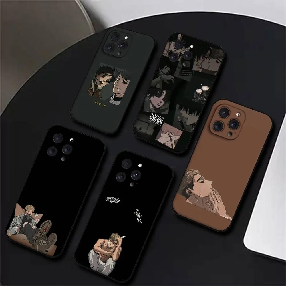 Funda de teléfono Comics K-Killing-S-S-Stalking para IPhone17 16 15 Pro Max 14 13 12 11 XR X XS Max 8 Plus SE