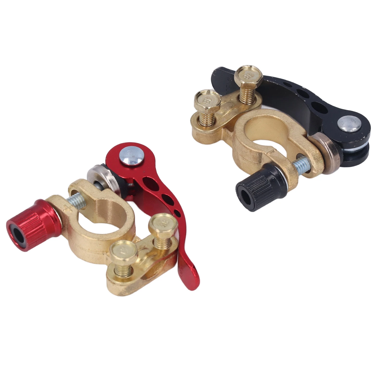 2 STKS Auto Batterij Terminal Connector Quick Disconnect en Release Positieve Negatieve Klemmen