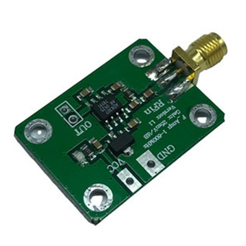 Medidor de potencia logarítmico AD8307, Detector de potencia RF de 1-600Mhz