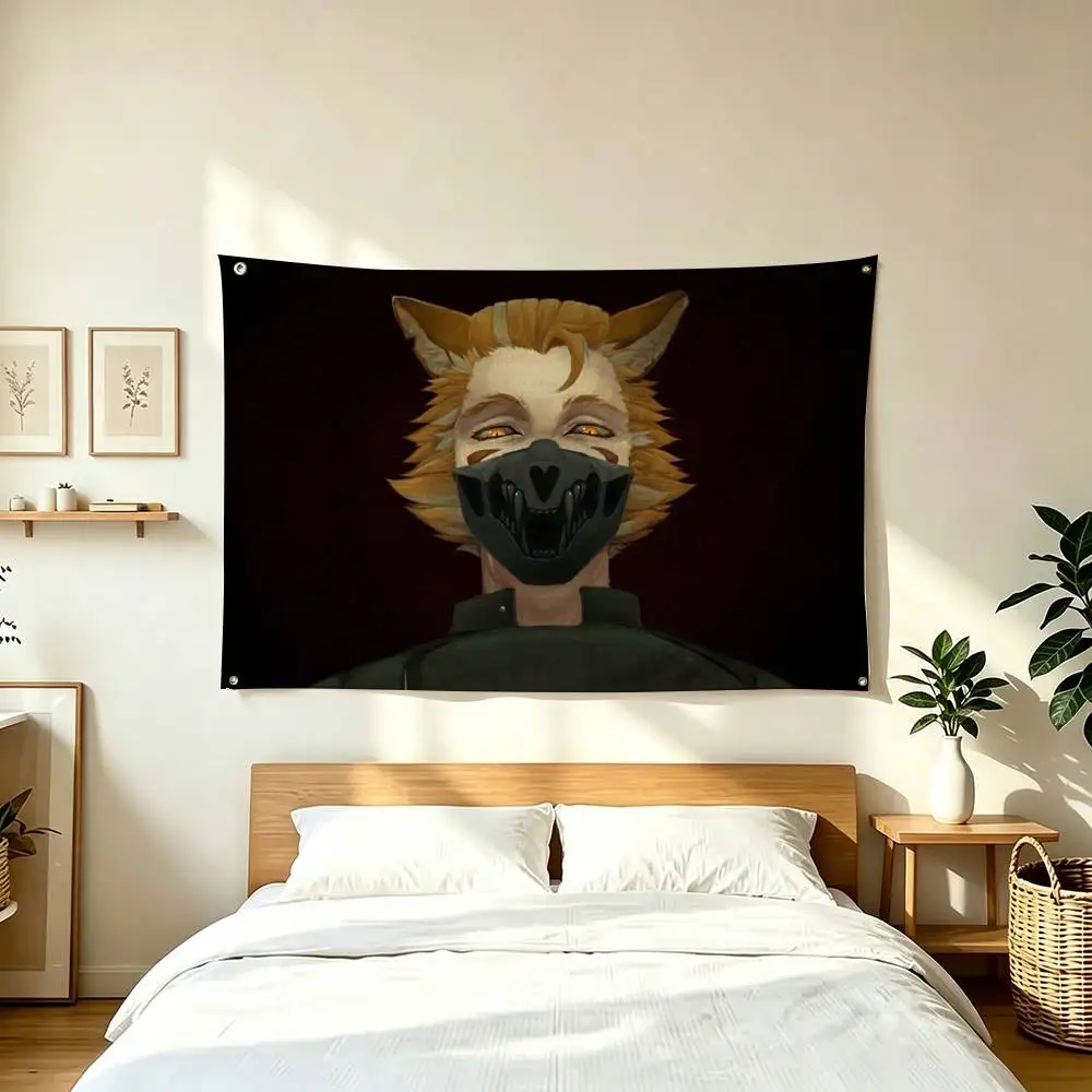 R-Ren Hana Boyfriend to Death Flag Suitable For Party Club Outdoor Interior Wall Decoration Banner Fans Gift