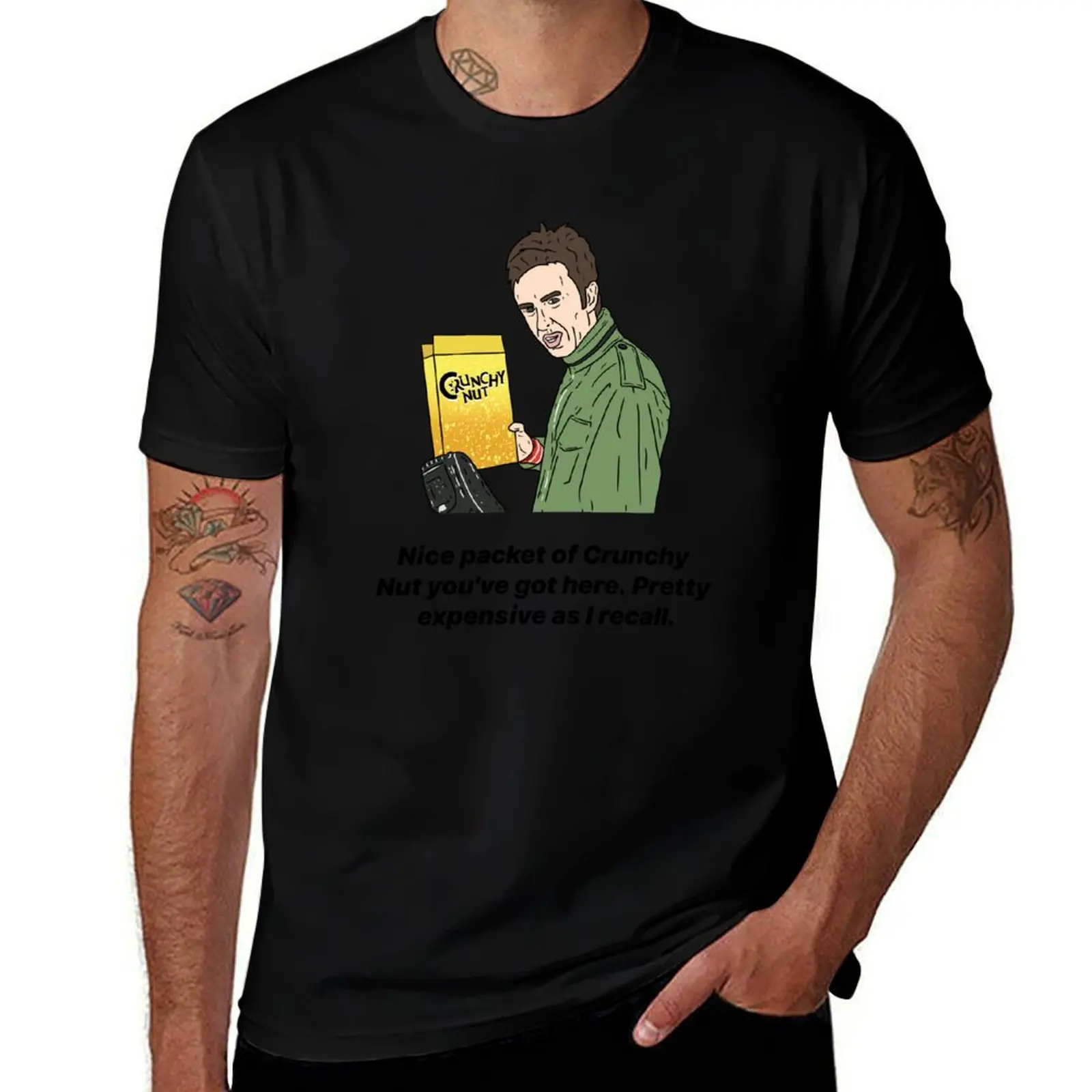 SUPER HANS CRUNCHY NUT T-Shirt Basic Tee Shirt for Everyday Outfit T-Shirt