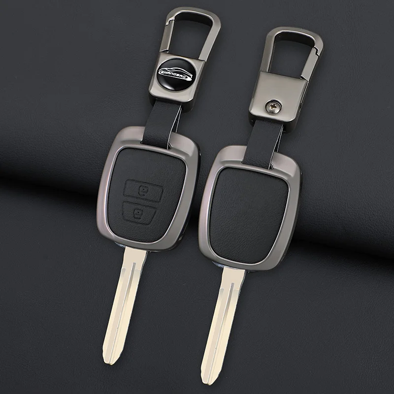 Zinc alloy leather TOY43/TOY47 2/3/4Buttons Remote Key Shell For Toyota Camry Avalon Corolla Matrix RAV4 Venza Yaris FOB Case