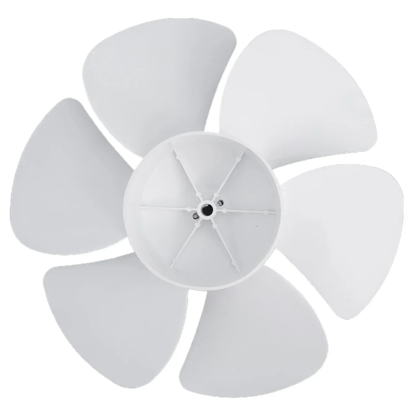 6/8/10/12 Inches Exhaust Fan Blade 6 Leaves Electric Ventilation Fan Replacement Fan Blade HVAC Systems Parts