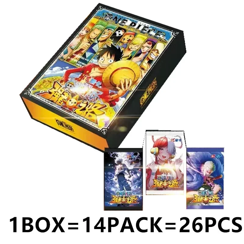 New One Piece 25th Anniversary Rare Card Box Anime Luffy Soronami TCG Game Collection Card Children\'s Battle Birthday Gift Toy