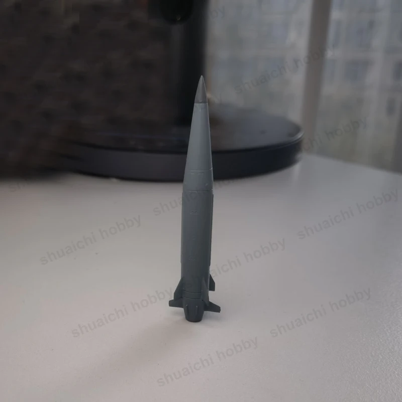 1PCS 1/48 1/72 1/100 1/144 스케일 Kh-47M2 초음속 미사일 모델 미니어처 공중 대 지상 미사일 DIY 전쟁 게임 디오라마용