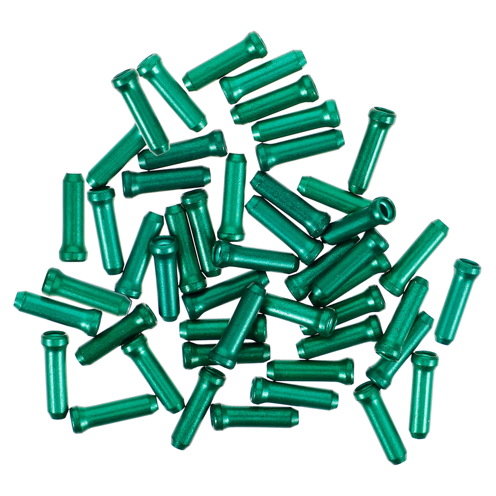 

50 Pcs Bikes Brake Line Protection Cap Cable Accessory Wire Caps Tail Green End Covers