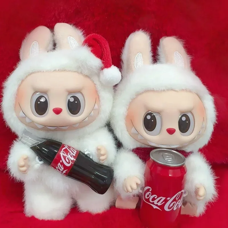 2025 New Genuine Labubu Coca Cola Series Mystery Box Vinyl Doll Plush Toy Tabletop Decoration Model Fans Collect Children Gift