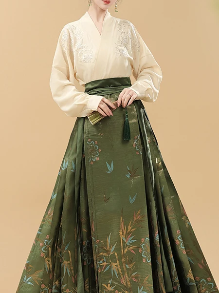 daisy-aurora-ming-dynas-sle-abbigliamento-da-donna-hanfu-in-seta-ricamata-con-tessitura-dorata-e-design-per-il-viso-per-l'abbigliamento-autunnale