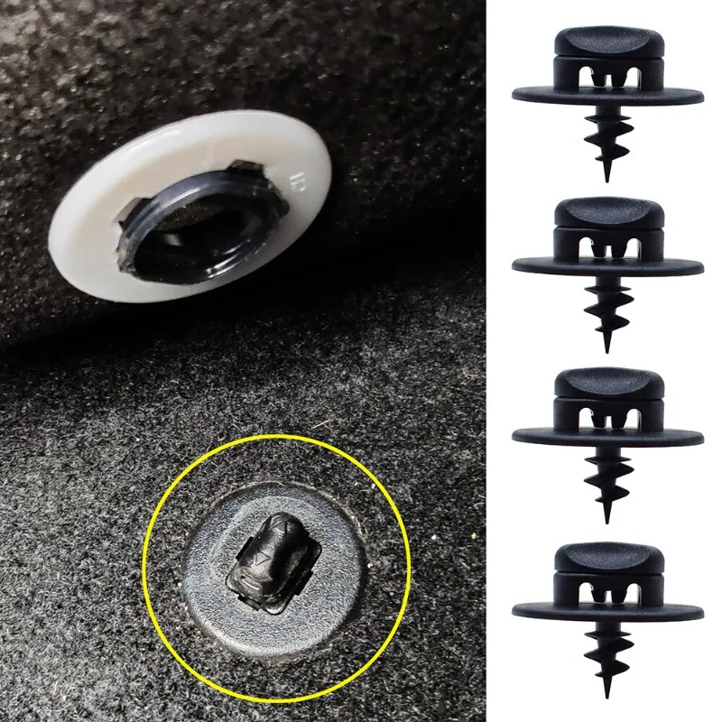 4/8Pcs Floor Mat Fixing Clips Plastic Knob Locks Car Floor Mat Carpet Fixing Buckle