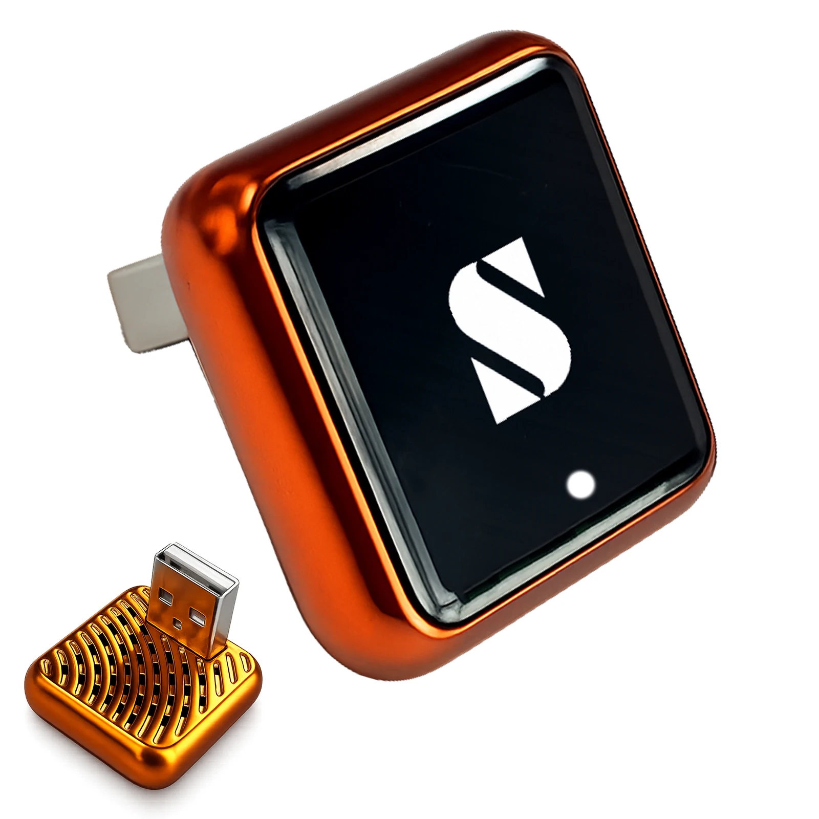 Adaptateur sans fil CarPlay et Android Auto Sunweyer, pour Apple CarPlay, dongle Bluetooth USB pour iPhone et Android