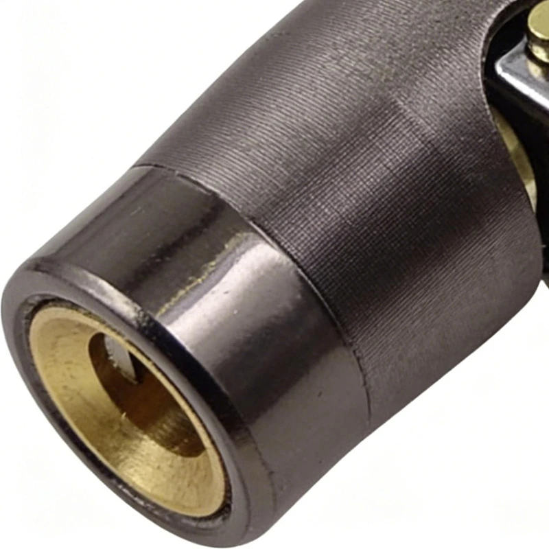 DTA6 Car Pressure Gauge Inflation Nozzle Tire Pressure Gauge Inflation Clamp Self-locking Air Chuck for Compressor Tire Inflator