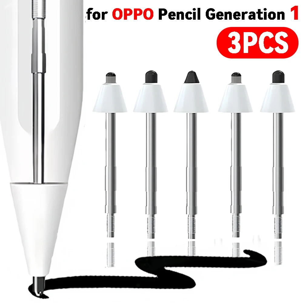 

Replacement Damping Pen Tip for OPPO Pencil Generation 1 Wear-resistance Tablet Pencil Nib Touch Screen Pen Nib for OPPO Pencil