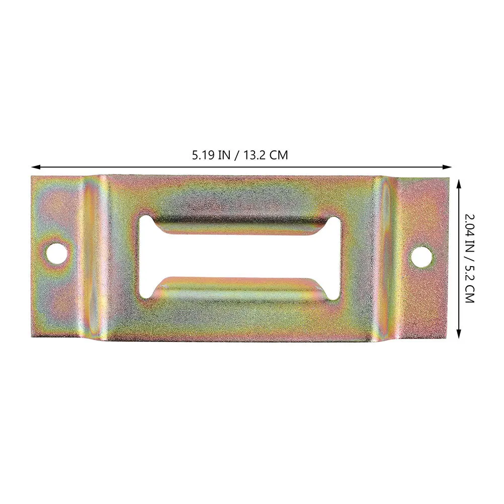 2pcs Heavy Duty E-Track Tie Down Rails Galvanized Iron Cargo Fastening System For Trucks Trailers Boats E Track Trailer