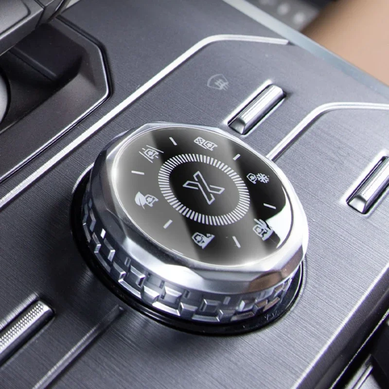 For Jetour Traveler Gear Knob Button Film TPU Protective Products Modified Daquan Shanhai T2 Car Interior Accessories