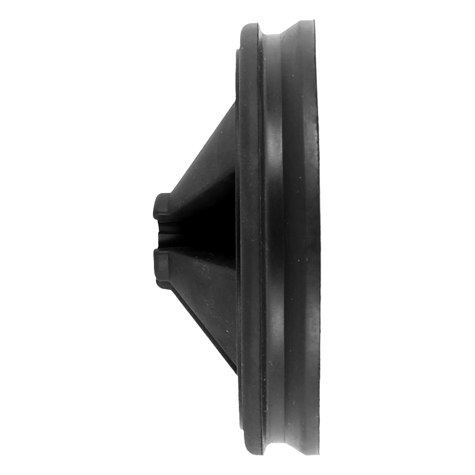 Garbage Stopper, Black Rubber Disposal Splash Guard, Quiet Collar Sink for Insoerator, Reduce Noise