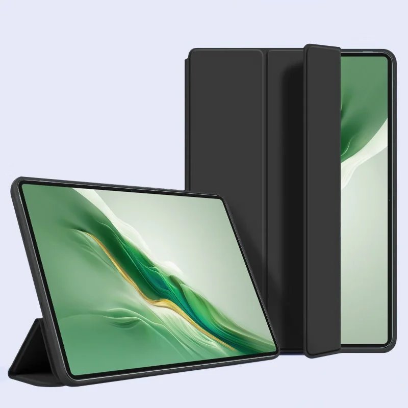 For Honor MagicPad 2 Case 12.3 inch PU Leather Flip Stand Soft TPU Back Cover for Honor MagicPad 2 MagicPad2 12.3 Case Tablet