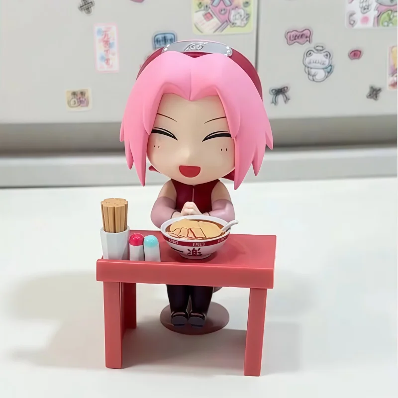 ناروتو شيبودن رامين سلسلة صندوق أعمى ساسوكي لطيف أنيمي نموذج لجسم اللعب سطح المكتب الديكور مفاجأة صندوق غامض هدية عيد #4