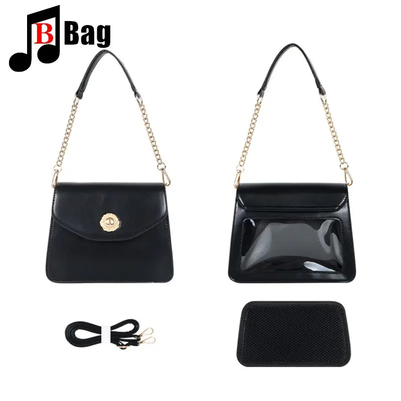 Pain Bag Y2K Day women\'s handbag Cross-body Transparent Itabag Gothic Harajuku Everythin Goes daily Ita bags【 Small Chanson 】