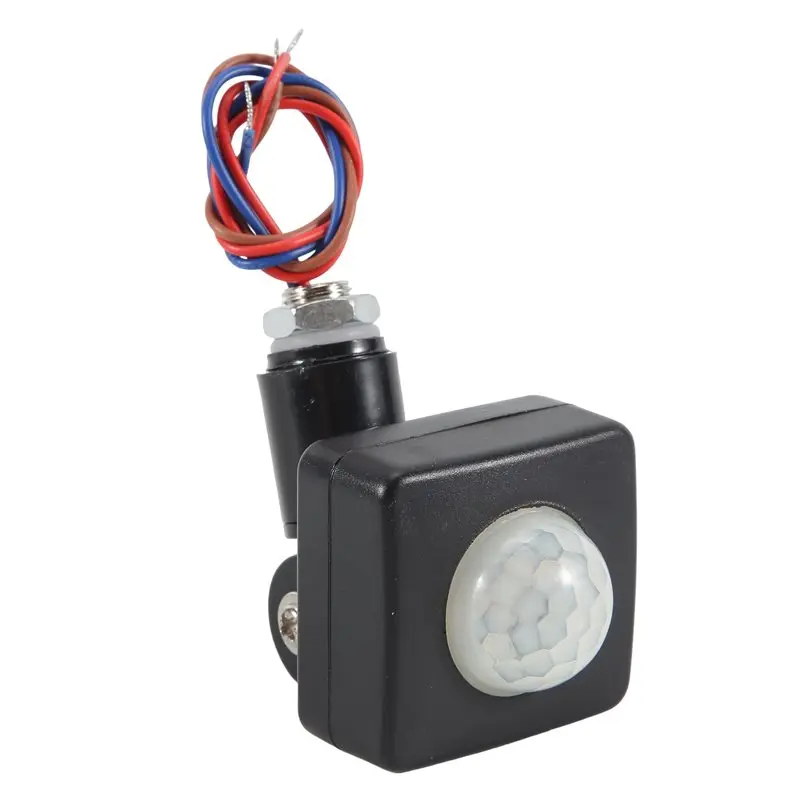 AC85-265V IP65 Motion Sensor Adjustable PIR Switch Ultrathin LED Light PIR Outdoor Motion Sensor Detector-A21R