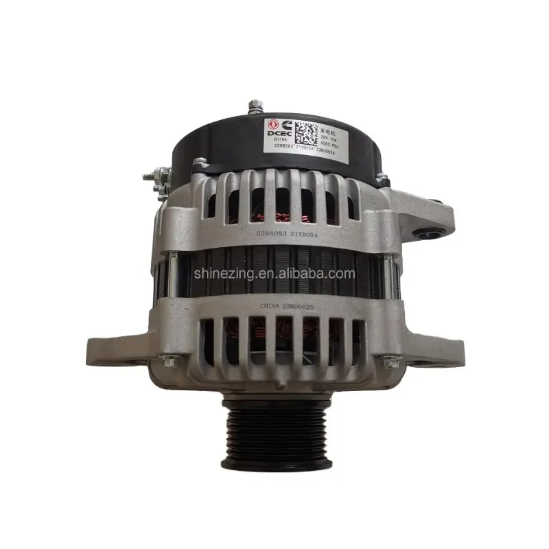 

Excavator 6BT Diesel Engine Alternator 5288083 28V 70A